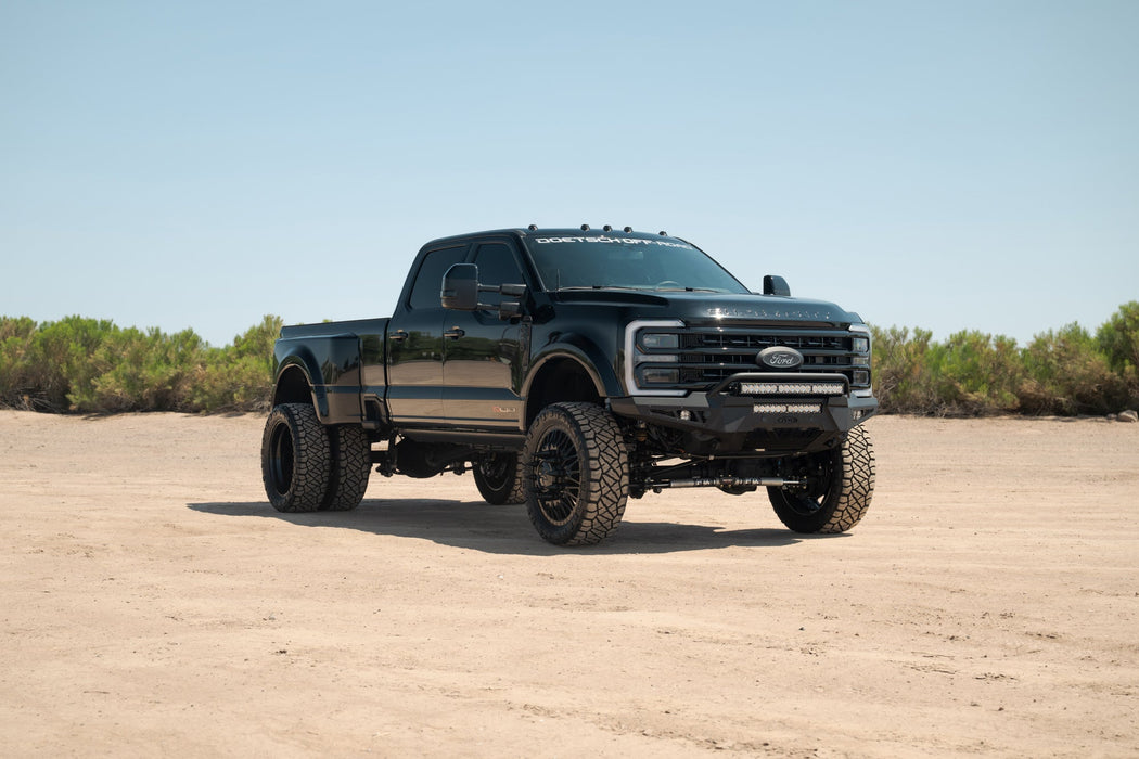 Addictive Desert Designs 2023-2026 Ford Super Duty HoneyBadger Front Bumper w/ Top Hoop – image 10 of 16