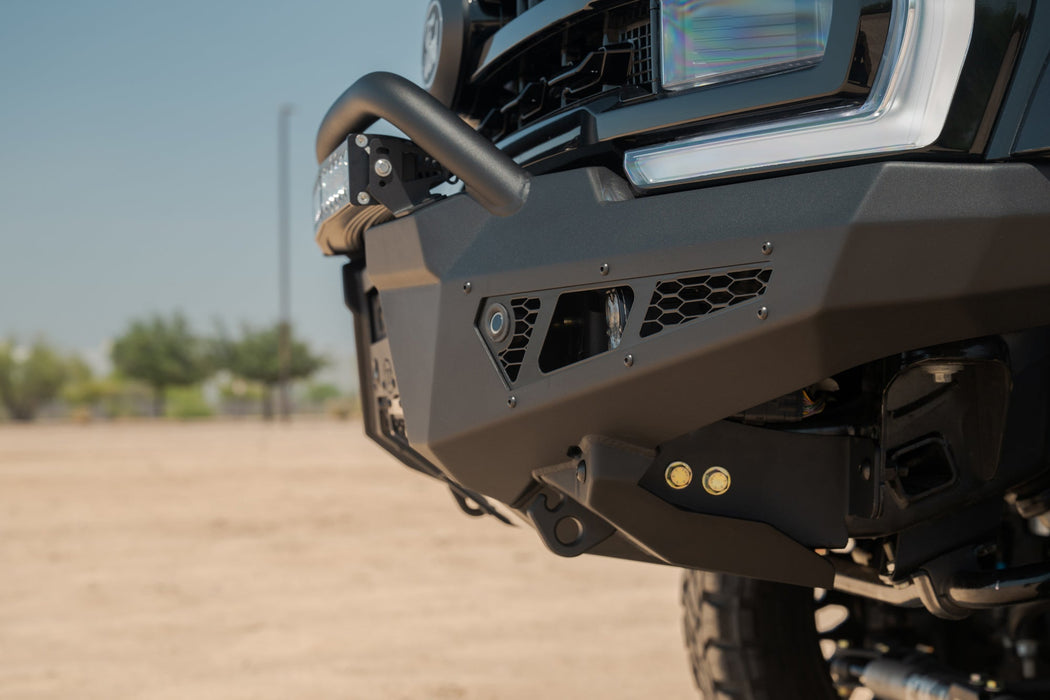 Addictive Desert Designs 2023-2026 Ford Super Duty HoneyBadger Front Bumper w/ Top Hoop – image 14 of 16