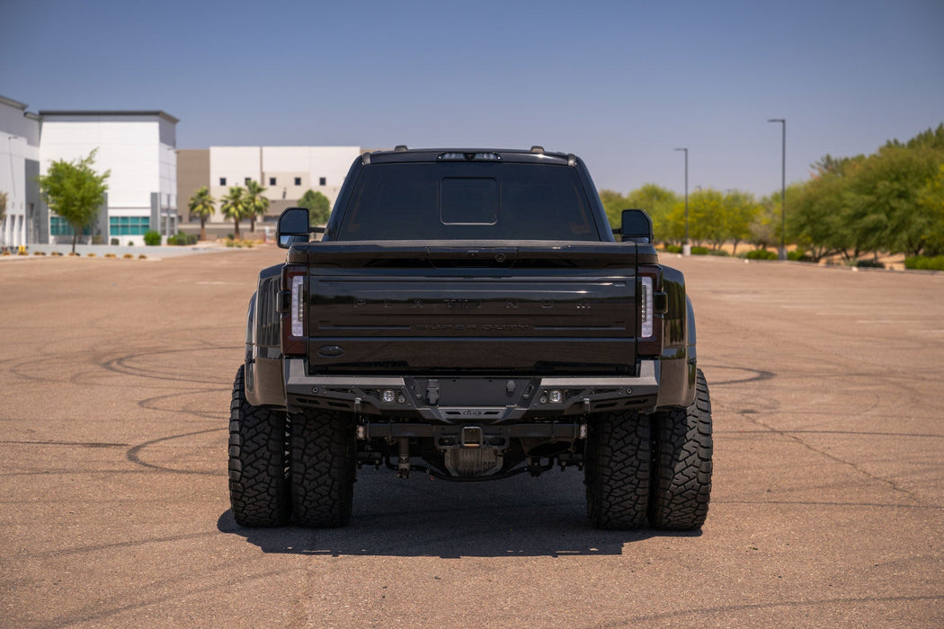 Addictive Desert Designs 2023-2026 Ford Super Duty Stealth Fighter Rear Bumper – on the trail, image 12 of 17