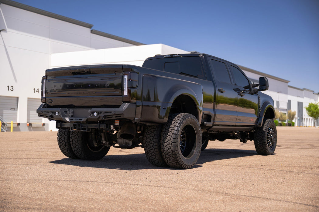 Addictive Desert Designs 2023-2026 Ford Super Duty Stealth Fighter Rear Bumper – on the trail, image 10 of 17