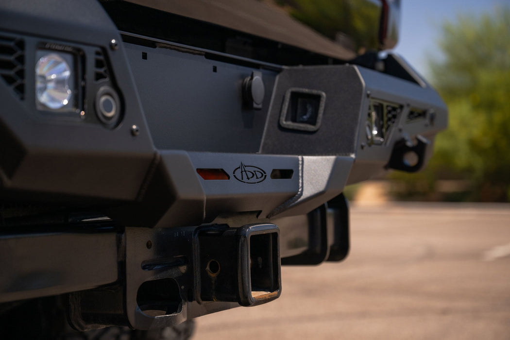 Addictive Desert Designs 2023-2026 Ford Super Duty Stealth Fighter Rear Bumper – on the trail, image 15 of 17