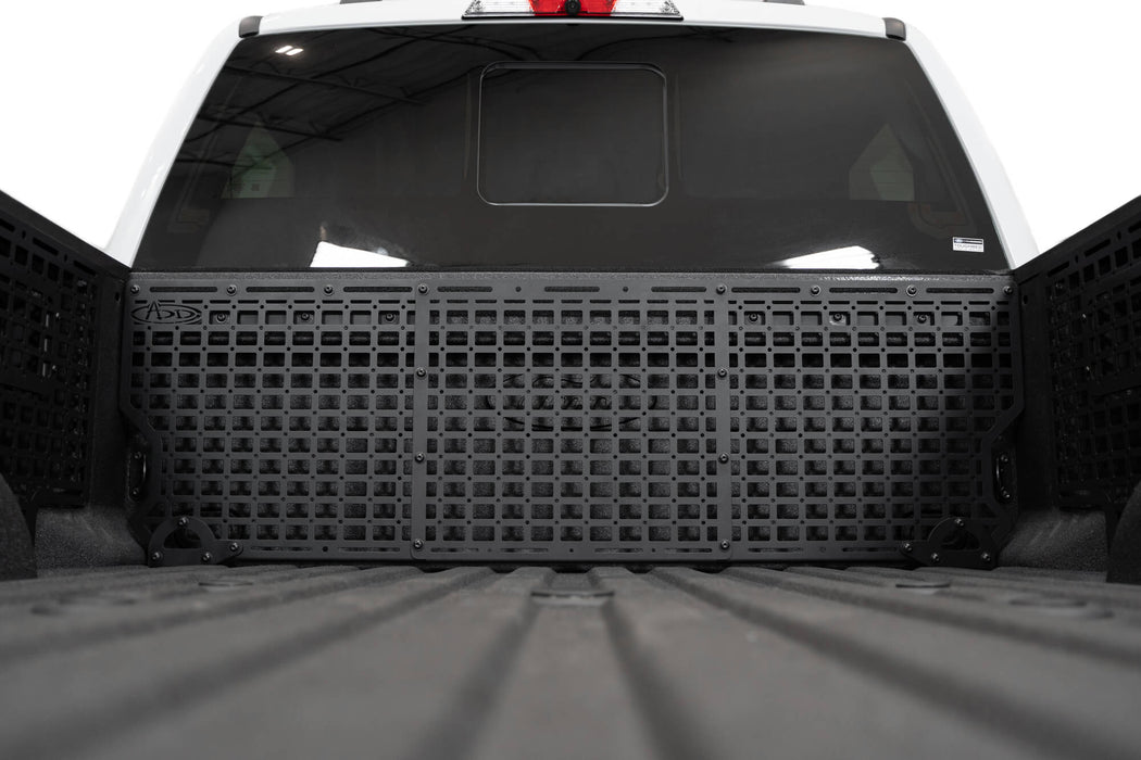 Addictive Desert Designs 2023-2026 Ford Super Duty Bed Cab Molle Panel – installed on vehicle, image 1 of 9