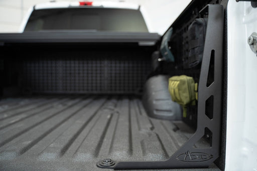 Addictive Desert Designs 2023-2026 Ford Super Duty Bed Channel Stiffeners – installed on vehicle, image 1 of 10