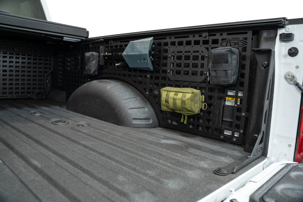 Addictive Desert Designs 2023-2026 Ford Super Duty Bed Channel Stiffeners – installed on vehicle, image 4 of 10
