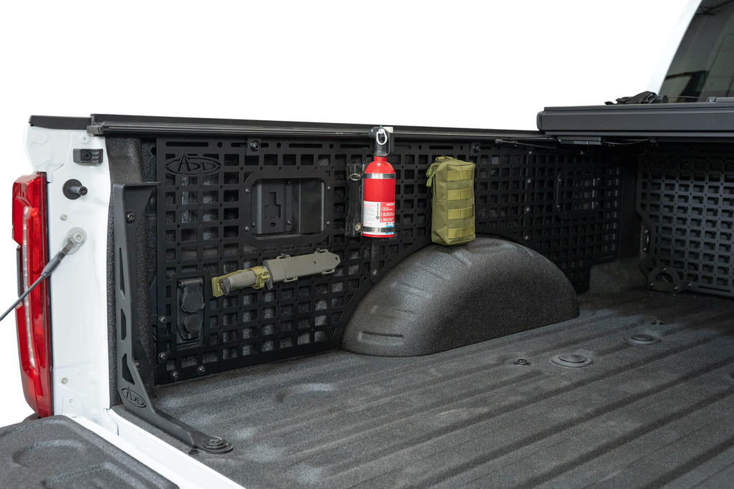 Addictive Desert Designs 2023-2026 Ford Super Duty Bed Channel Stiffeners – installed on vehicle, image 5 of 10