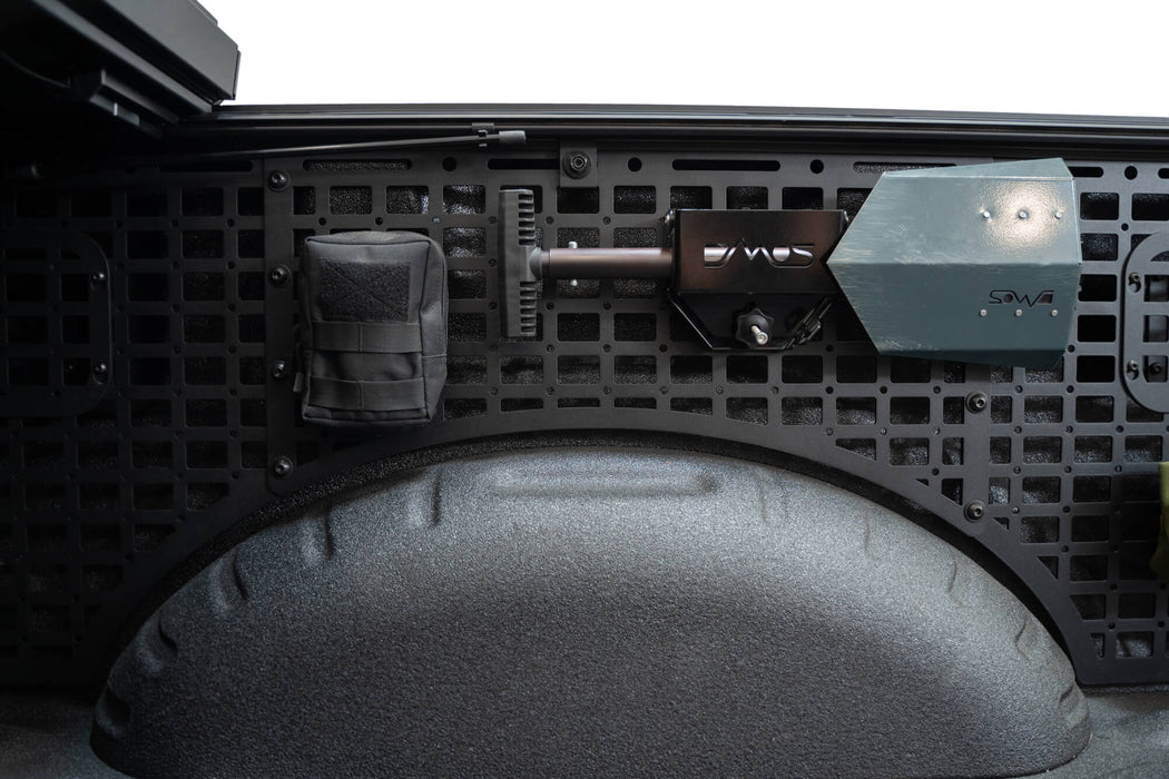 Addictive Desert Designs 2023-2026 Ford Super Duty Bed Side Molle Panels – installed on vehicle, image 12 of 20