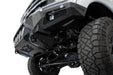 Addictive Desert Designs 2023-2026 Ford Super Duty Bomber Front Bumper Rigid – installed on vehicle, image 12 of 12