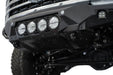 Addictive Desert Designs 2023-2026 Ford Super Duty Bomber Front Bumper Rigid – installed on vehicle, image 9 of 12
