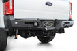 Addictive Desert Designs 2023-2026 Ford Super Duty Bomber Rear Bumper – installed on vehicle, image 1 of 10
