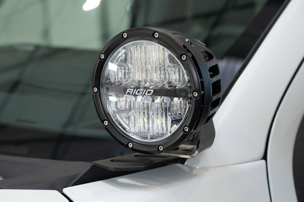 Addictive Desert Designs 2023-2026 Ford Super Duty Ditch Light Brackets – installed on vehicle, image 3 of 10