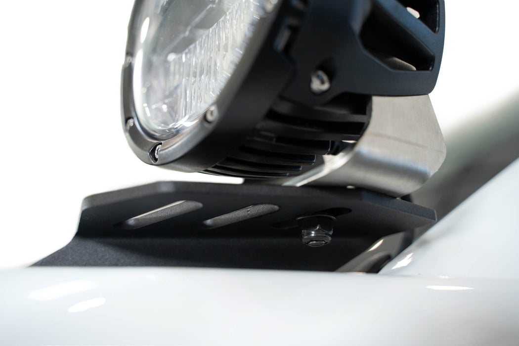 Addictive Desert Designs 2023-2026 Ford Super Duty Ditch Light Brackets – installed on vehicle, image 6 of 10