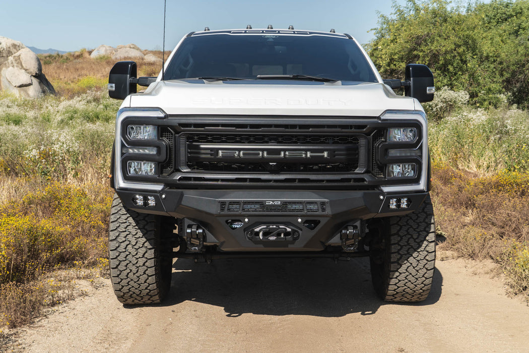 DV8 Offroad 2023-2026 Ford F-250/350 Spec Series Front Bumper – on the trail, image 3 of 15