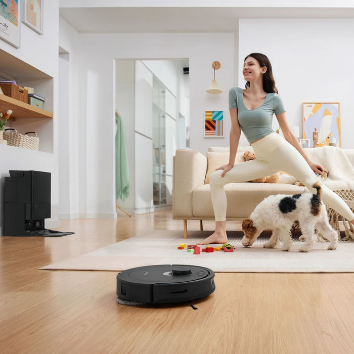 【Certified Refurbished 90% New】Roborock Qrevo Robot Vacuum with Multifunctional Dock