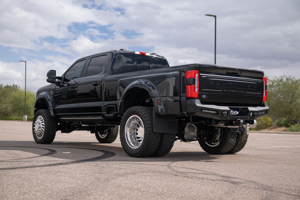 Addictive Desert Designs 2023-2026 Ford Super Duty Honeybadger Rear Bumper – on the trail, image 13 of 18