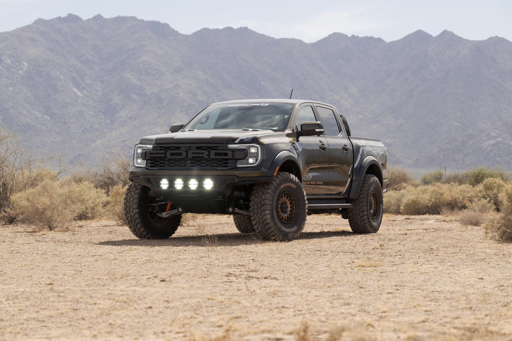 Addictive Desert Designs 2024-2026 Ford Ranger Raptor ADD Edge Front Bumper – on the trail, image 20 of 20
