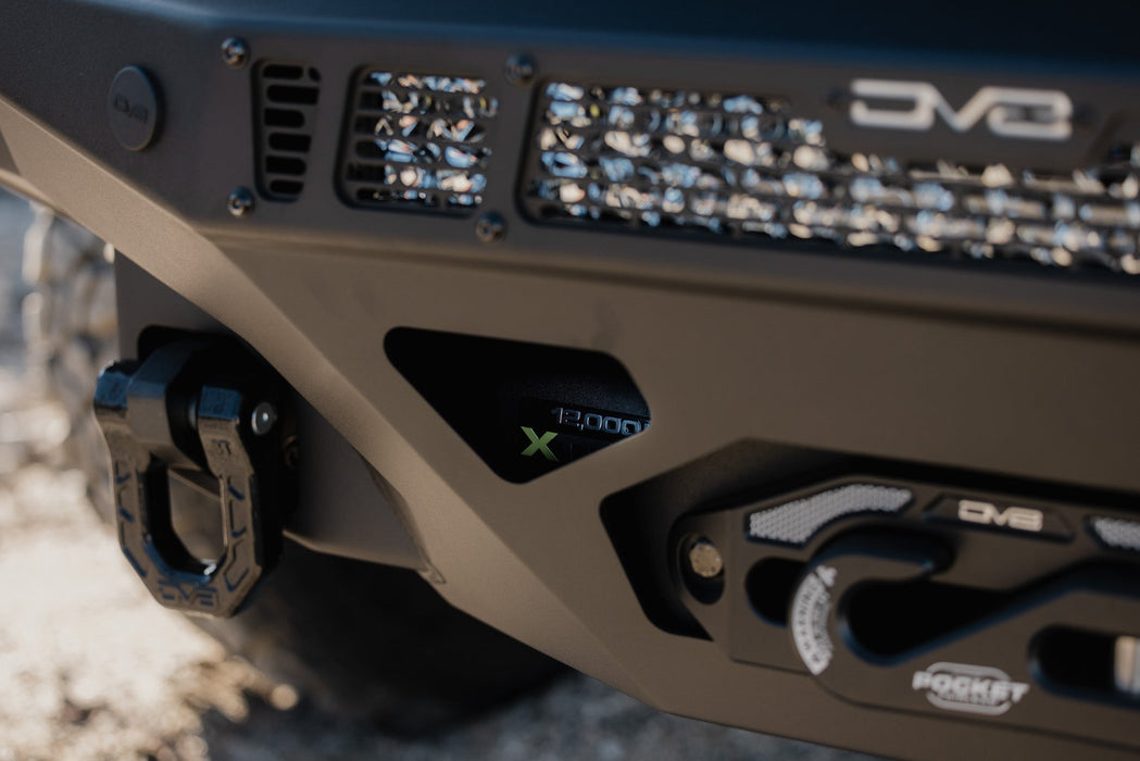 DV8 Offroad 2024-2026 Chevy Silverado 2500/3500 Spec Series Front Bumper – on the trail, image 10 of 13