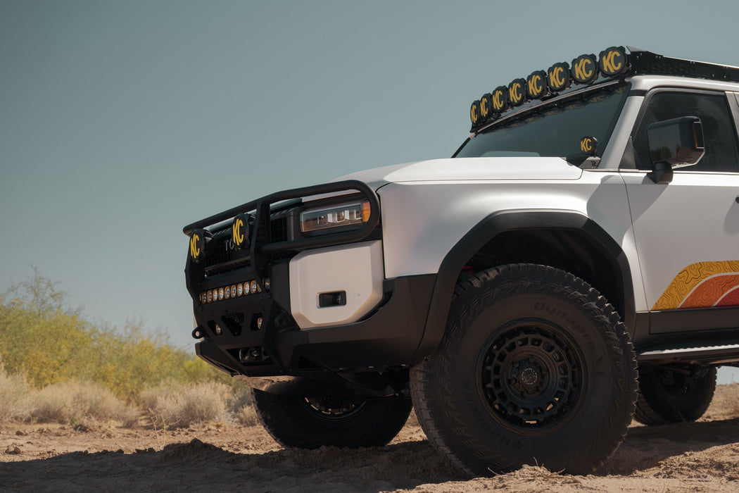 Rago Fabrication 2024-2026 Toyota Land Cruiser Center Mount Winch Front Bumper – on the trail, image 10 of 20