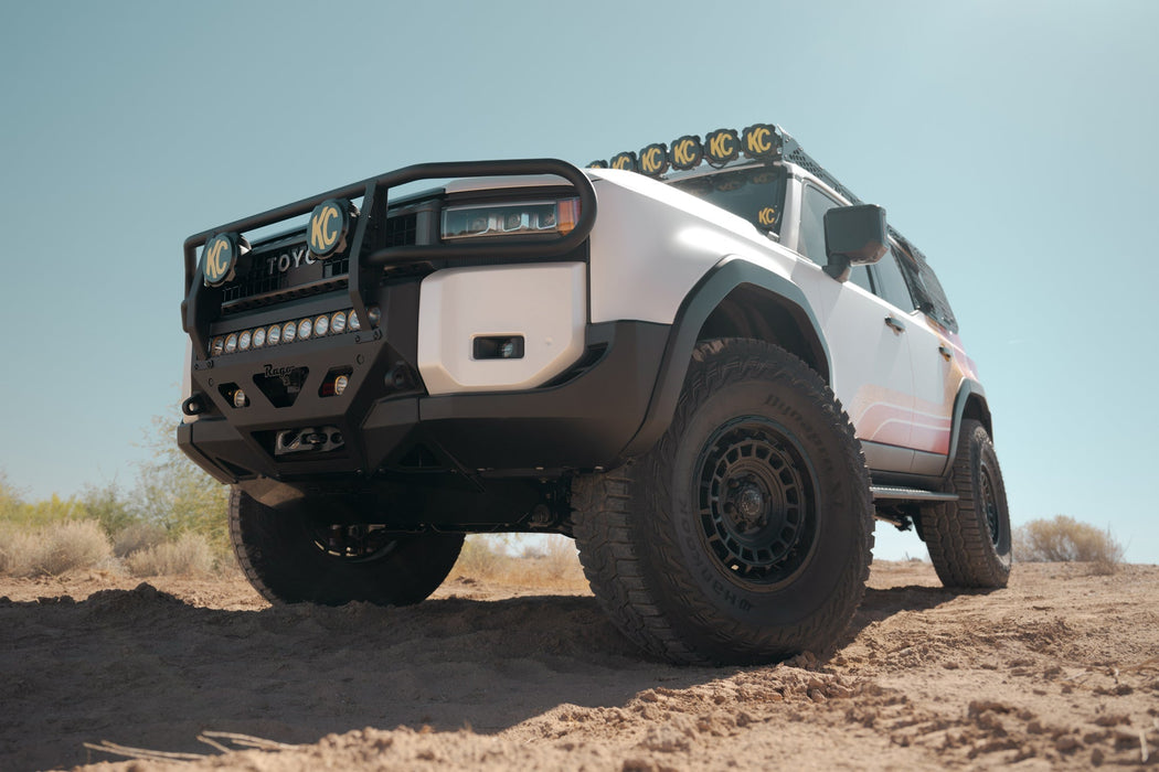 Rago Fabrication 2024-2026 Toyota Land Cruiser Center Mount Winch Front Bumper – on the trail, image 17 of 20