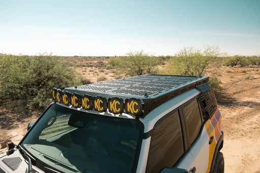 Rago Fabrication 2024-2026 Toyota Land Cruiser & Lexus GX 550 Roof Rack KC HiLites Round Light Mount – image 2 of 6