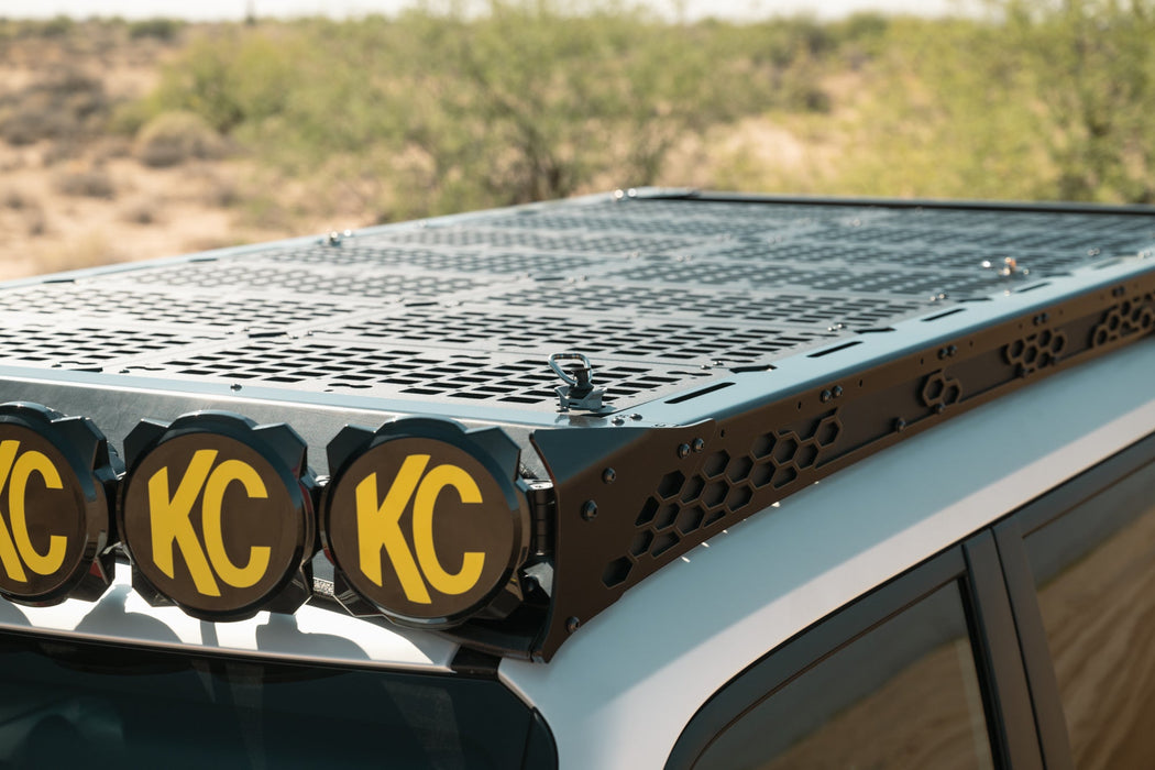 Rago Fabrication 2024-2026 Toyota Land Cruiser & Lexus GX 550 Roof Rack KC HiLites Round Light Mount – image 6 of 6