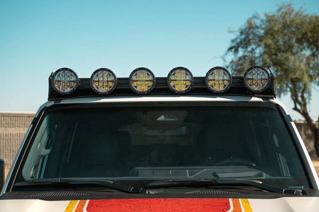 Rago Fabrication 2024-2026 Toyota Land Cruiser & Lexus GX 550 Roof Rack RIGID Round Light Mount – image 2 of 11