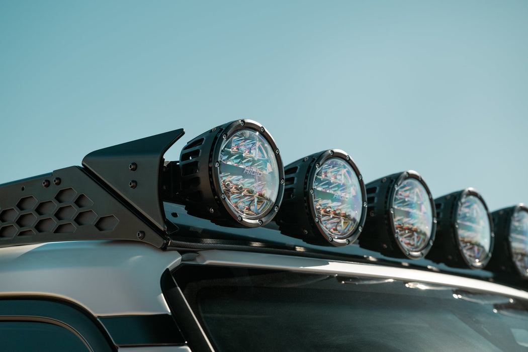 Rago Fabrication 2024-2026 Toyota Land Cruiser & Lexus GX 550 Roof Rack RIGID Round Light Mount – image 3 of 11