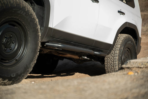 DV8 Offroad 2024-2026 Toyota Land Cruiser OE Plus Side Steps – on the trail, image 2 of 11