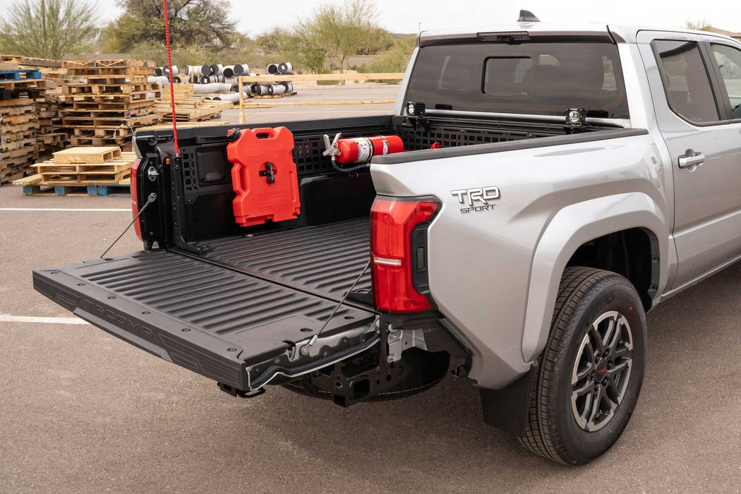 Rago Fabrication 2024-2026 Toyota Tacoma Bed Channel Stiffeners – installed on vehicle, image 10 of 15