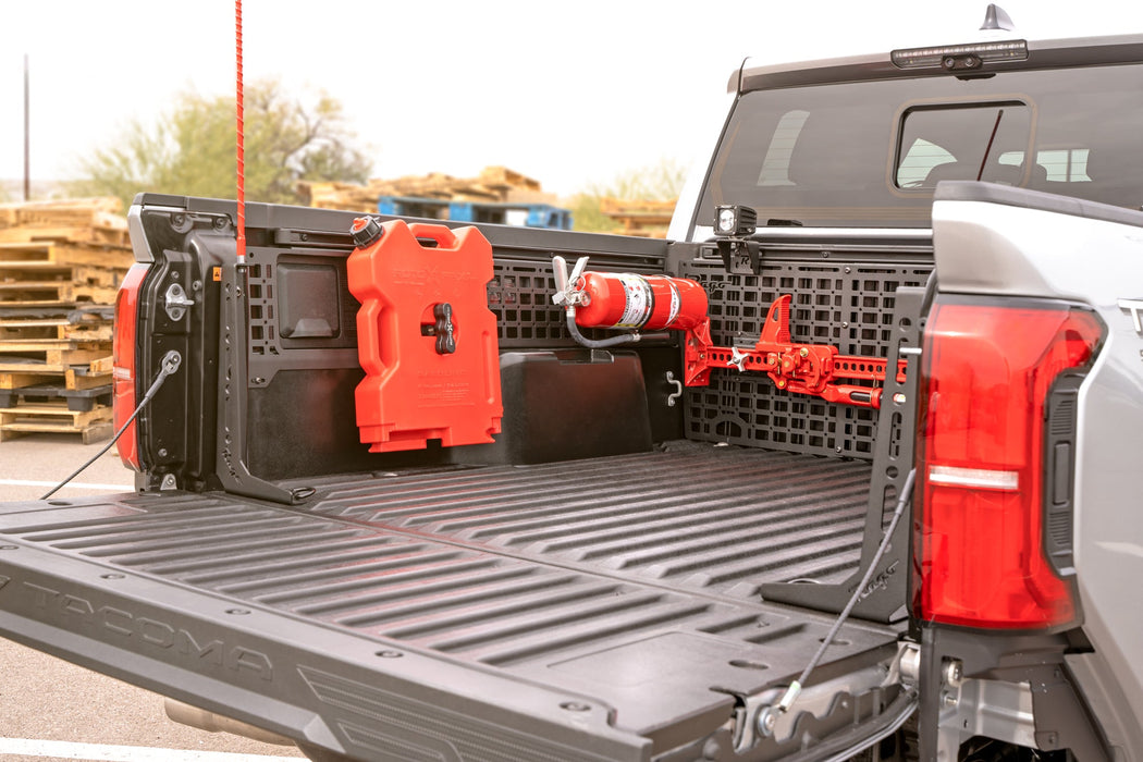 Rago Fabrication 2024-2026 Toyota Tacoma Bed Side Molle Panels – installed on vehicle, image 2 of 19