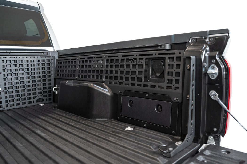 Rago Fabrication 2024-2026 Toyota Tacoma Bed Side Molle Panels – installed on vehicle, image 16 of 19