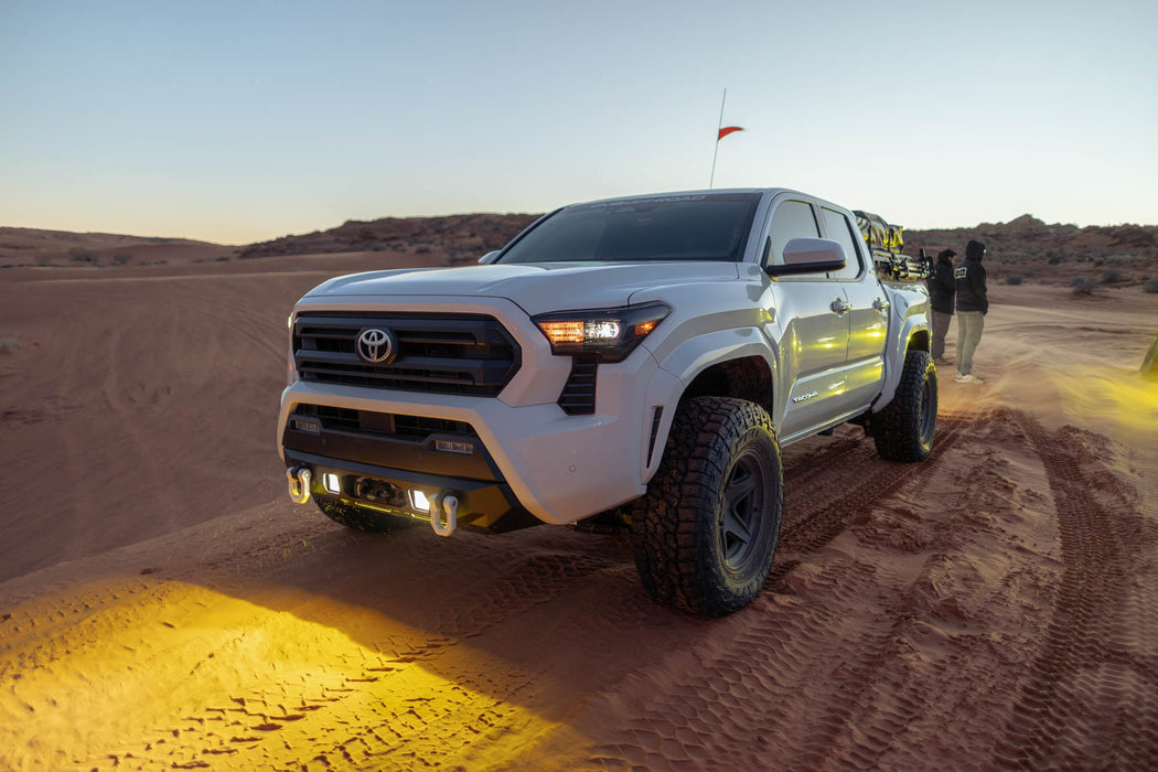 DV8 Offroad 2024-2026 Toyota Tacoma Centric Front Bumper – on the trail, image 8 of 20