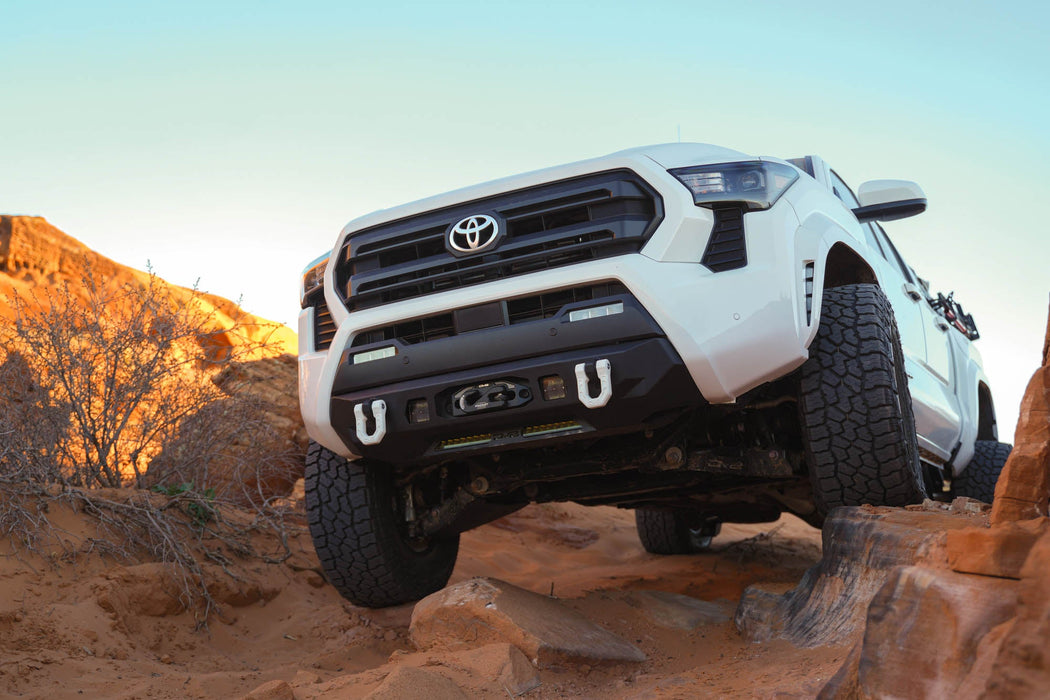 DV8 Offroad 2024-2026 Toyota Tacoma Centric Front Bumper – on the trail, image 9 of 20
