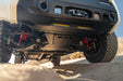 DV8 Offroad 2024-2026 Toyota Tacoma Front Skid Plate – installed on vehicle, image 6 of 15
