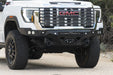 DV8 Offroad 2024-2026 GMC Sierra 2500/3500 Spec Series Front Bumper – installed on vehicle, image 7 of 16
