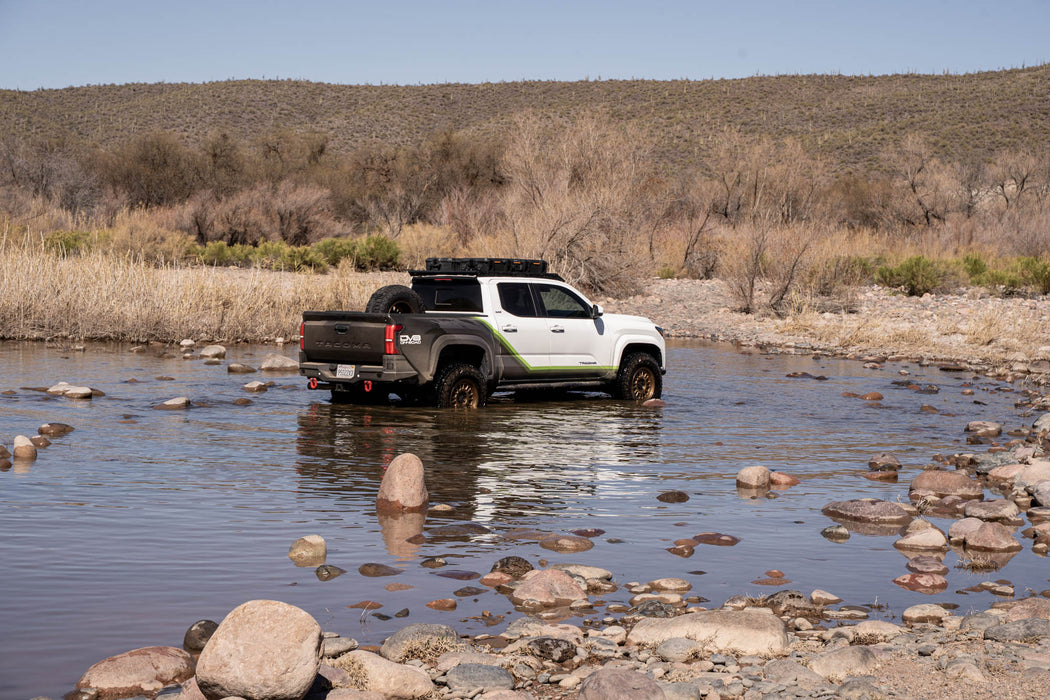 DV8 Offroad 2024-2026 Toyota Tacoma Double Cab OE Plus Side Steps – image 13 of 16