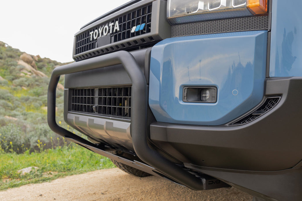 DV8 Offroad 2024-2027 Toyota Land Cruiser Bull Bar – installed on vehicle, image 17 of 20