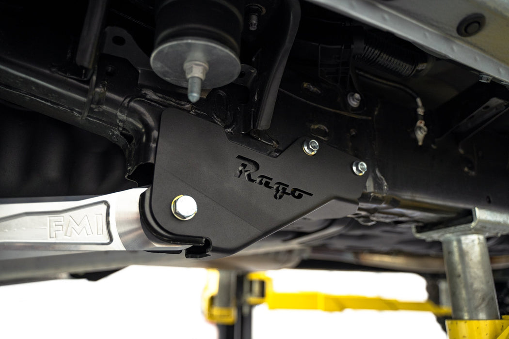 Rago Fabrication 2024-2026 Toyota Tacoma Trailing Arm Skid Plates – installed on vehicle, image 5 of 11