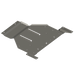 C4 Fabrication 2024-2026 Toyota Tacoma Rear Skid Plates – image 2 of 6