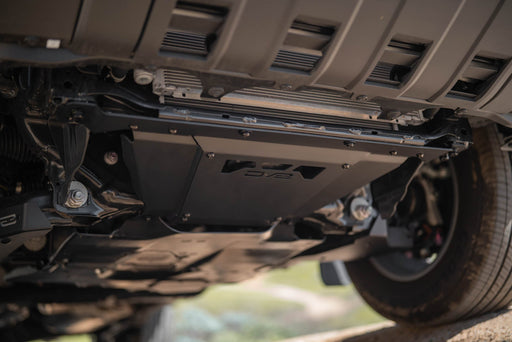 DV8 Offroad 2024-2026 Toyota Land Cruiser & 4Runner Front Skid Plate – installed on vehicle, image 2 of 14