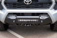 Rago Fabrication 2024-2026 Toyota Tacoma Center Mount Winch Front Bumper – installed on vehicle, image 9 of 15