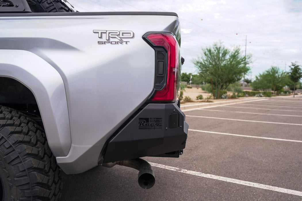 Rago Fabrication 2024-2026 Toyota Tacoma Rear Bumper – installed on vehicle, image 14 of 14