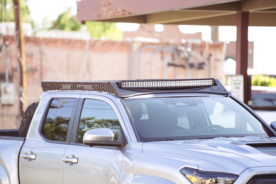 Rago Fabrication 2024-2026 Toyota Tacoma Roof Rack With Light Pocket – installed on vehicle, image 8 of 20
