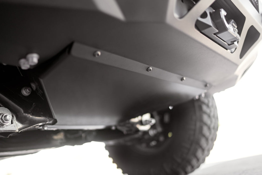 Rago Fabrication 2024-2026 Toyota Tacoma Skid Plate for Rago Front Bumper – installed on vehicle, image 7 of 9