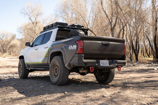 DV8 Offroad 2024-2026 Toyota Tacoma Spec Series Rear Bumper – installed on vehicle, image 2 of 19