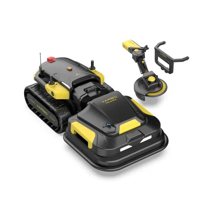 Yarbo Lawn Mower with Trimmer Bundle - Side View