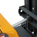 Xilin CPD10W-118 counterbalanced stacker raised load view