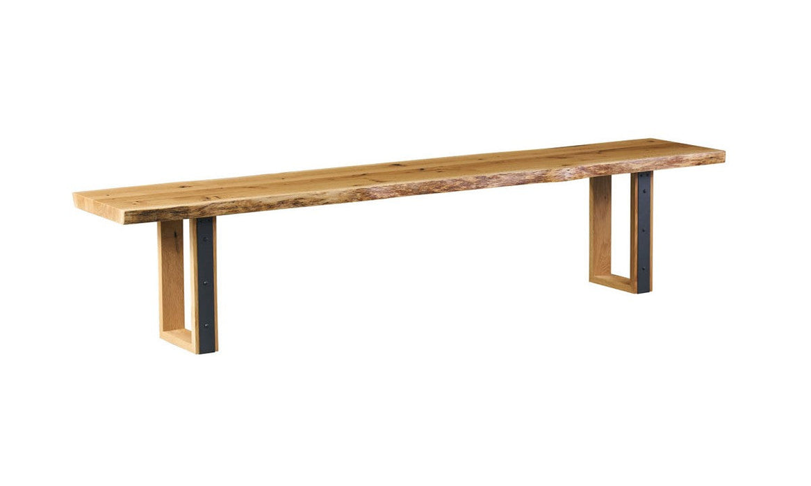 2080 Summit Bench - Steel Accent Base