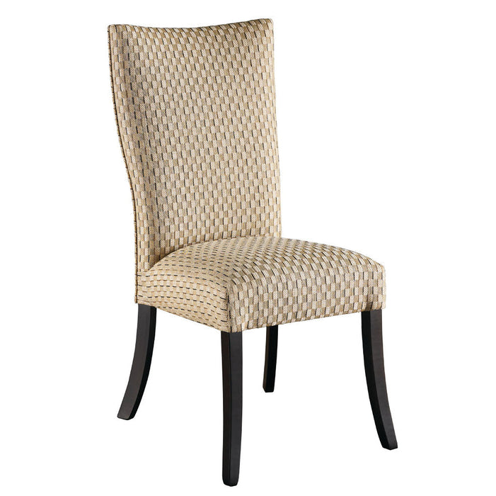 2097-0501 Beaumont Concave Top Upholstered Parson Side Chair