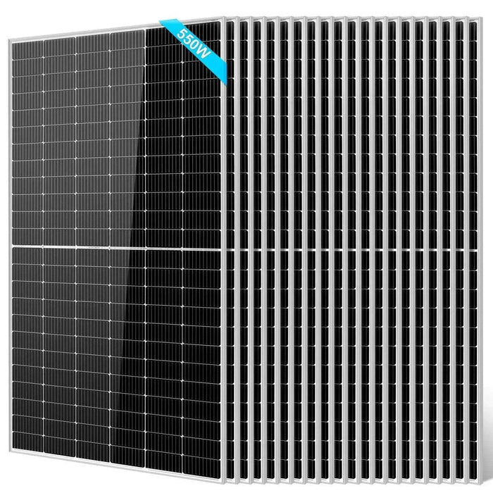 Green Vista Living Sungold Power 550 Watt Monocrystalline PERC Solar Panel - View 16