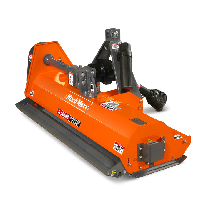 3-Point PTO Stump Grinder & 60'' PTO Flail Mower Combo, SG24&EFS60
